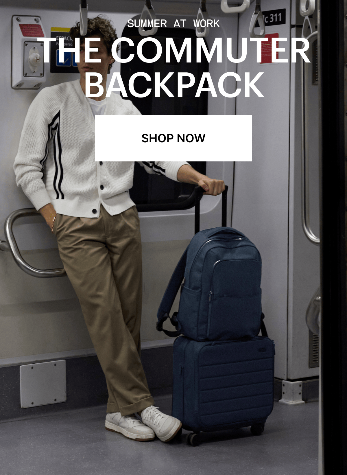 SUMMER AT WORK | THE COMMUTER BACKPACK