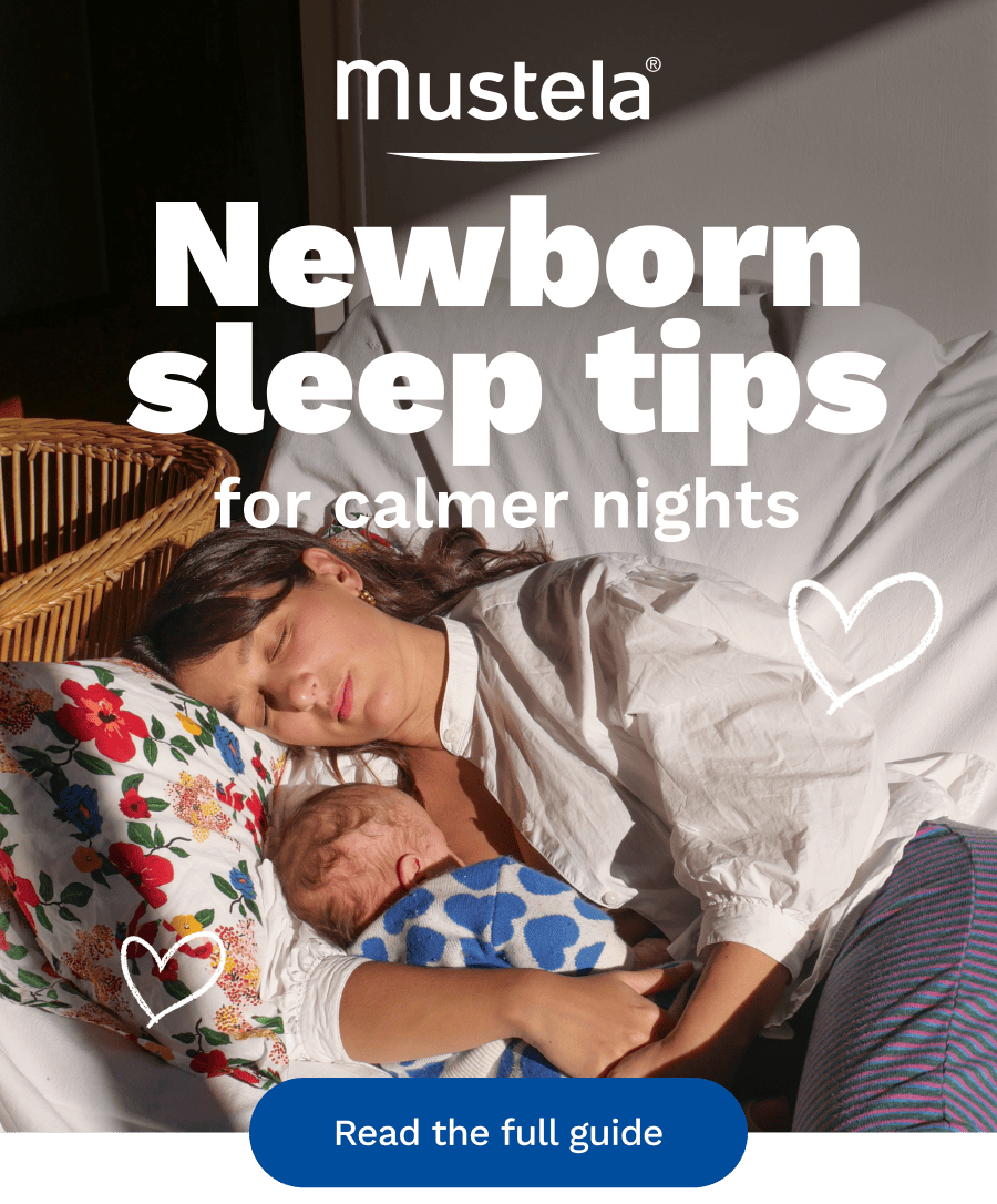 Newborn sleep tips for calmer nights - read the full guide