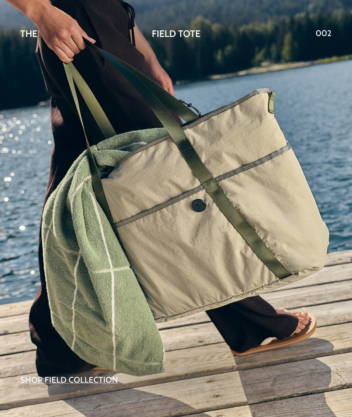 The Field Tote. 002. Shop the Collection.