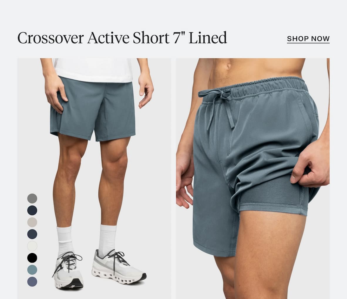 Crossover Active Short 7" Lined