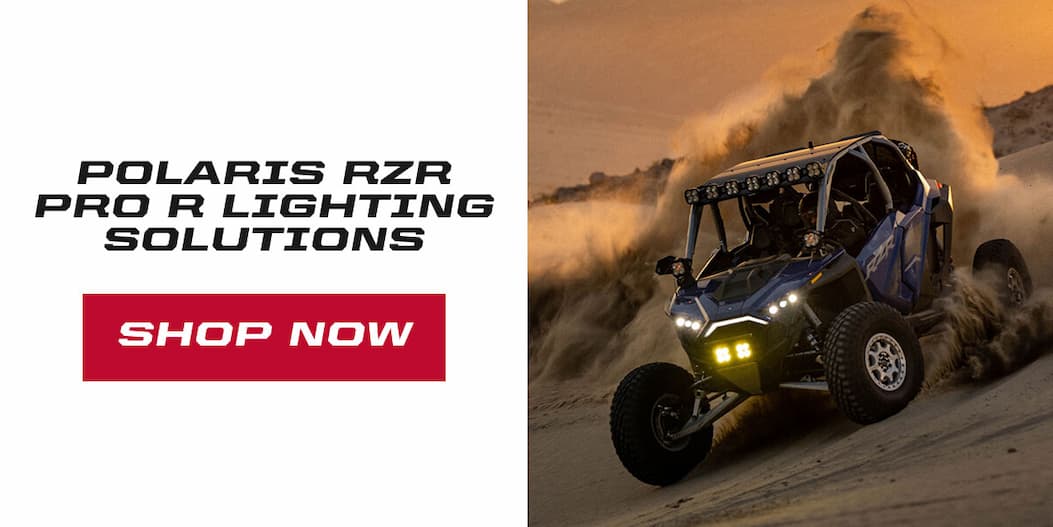 Polaris RZR Pro R Lighting Solutions. Shop Now 