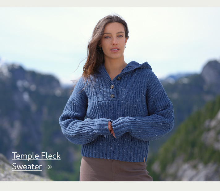 Temple Fleck Sweater