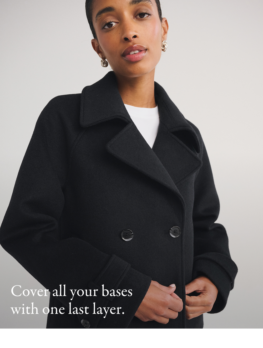 Cover all your bases with one last layer.