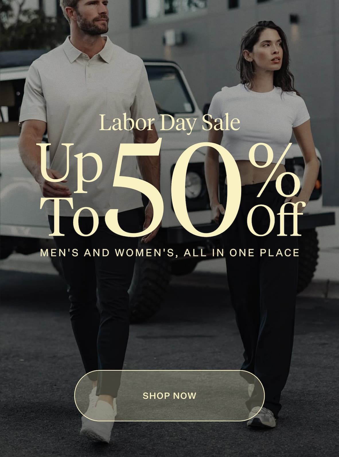 Labor Day Sale - Up To 50% Off