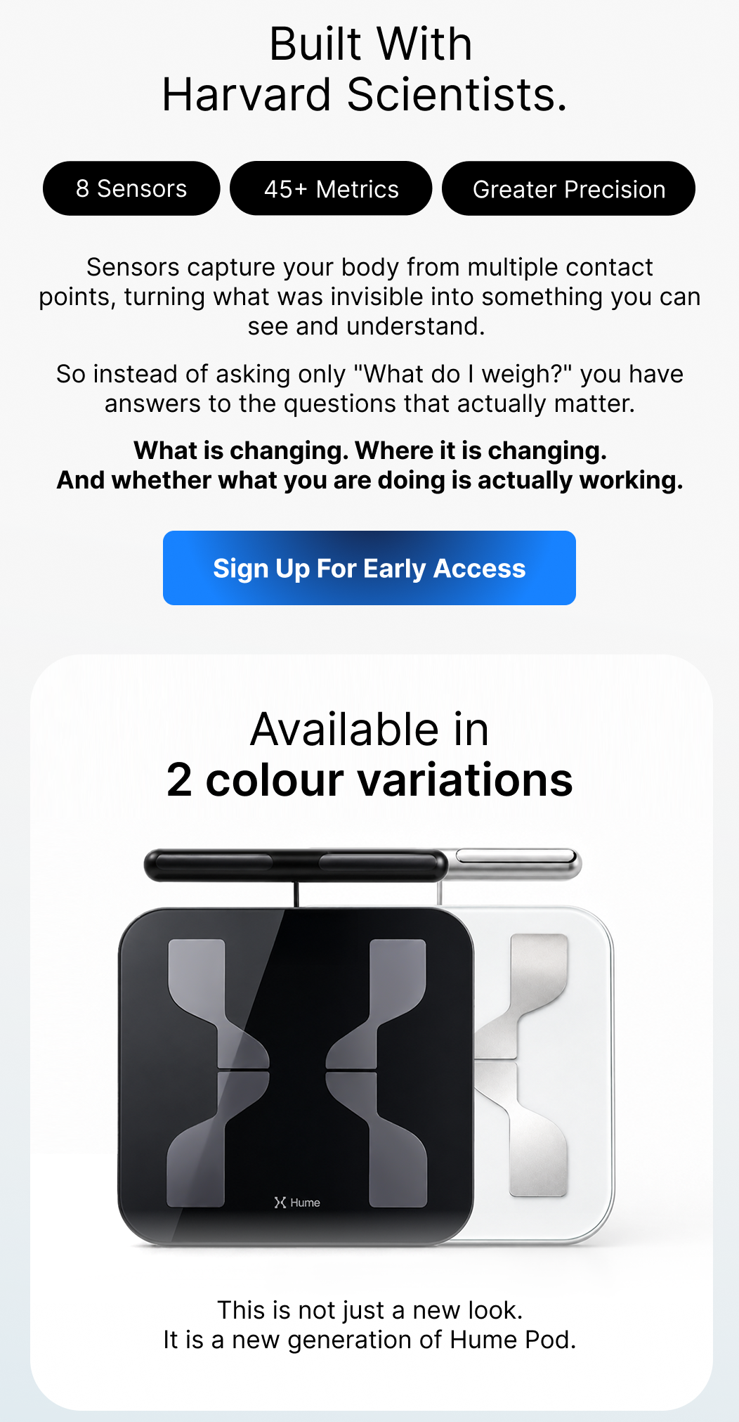 Sensors that let you start asking better questions than just what you weigh.
