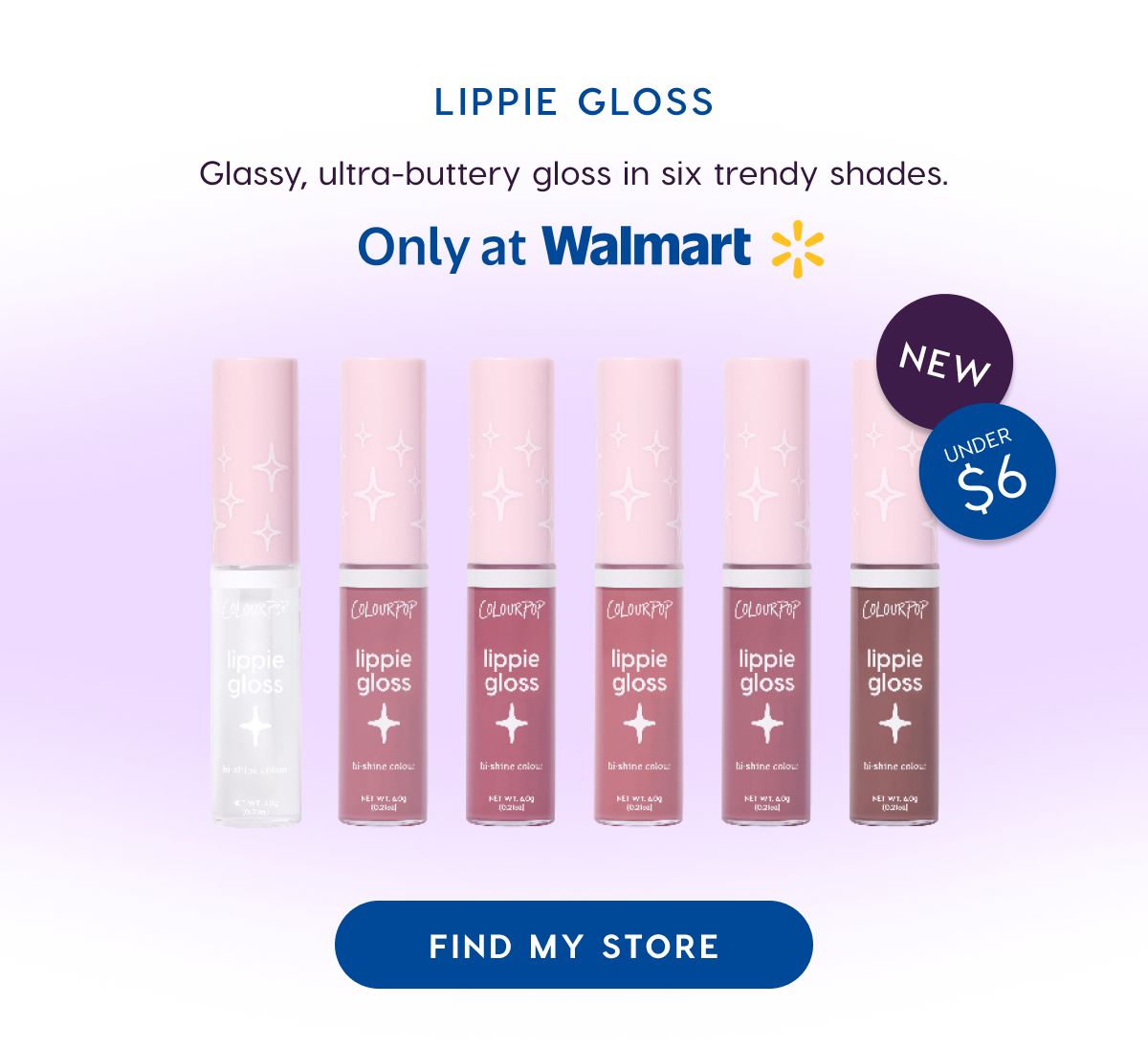 Lippie Gloss. Find My Store