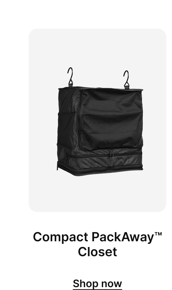 Compact PackAway Closet | Shop now