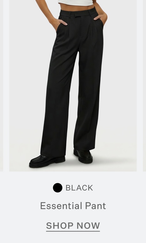 Essential Pant - Black
