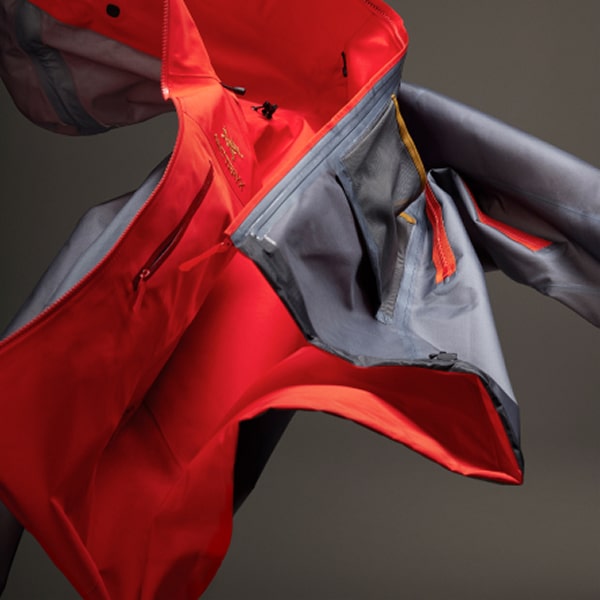 Red Arc'teryx jacket