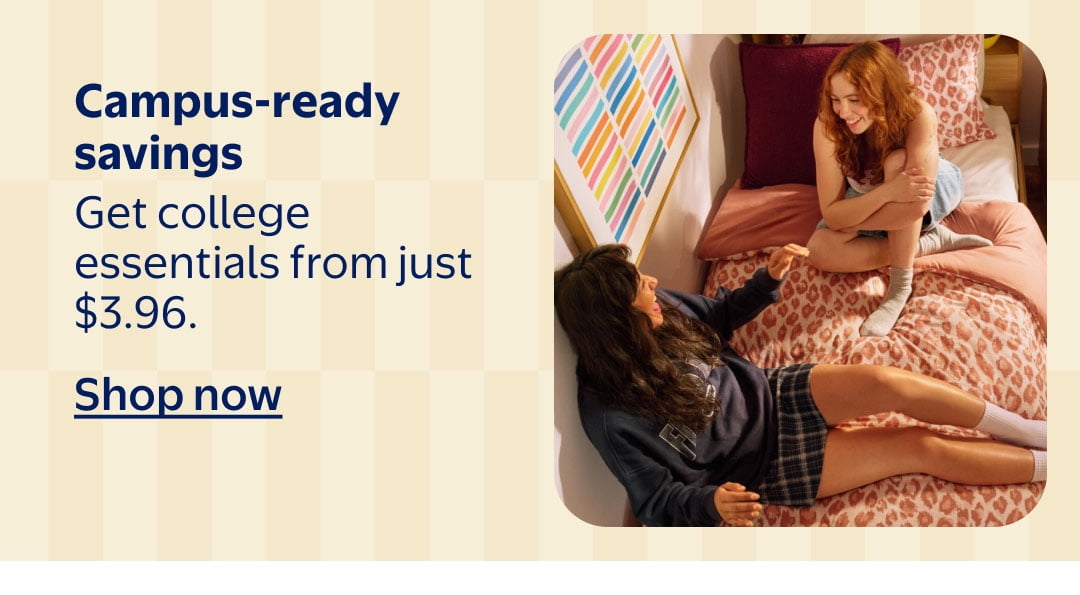 Campus-ready savings