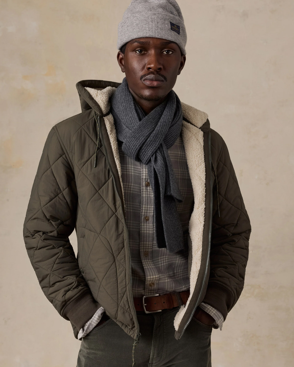 Quilted Hooded Jacket