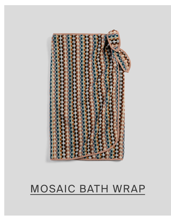 mosaic bath wrap