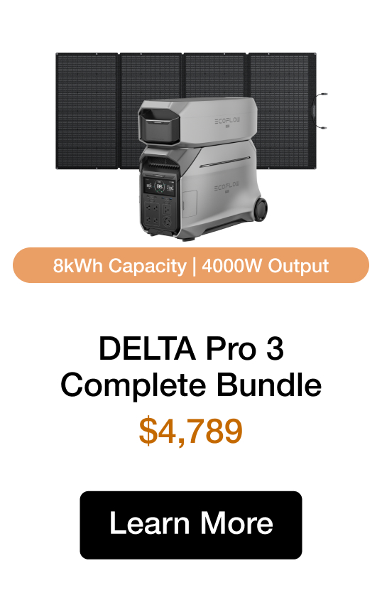 DELTA Pro 3 Complete Bundle