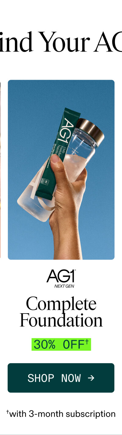 AG1 Next Gen - The Customer Favorite