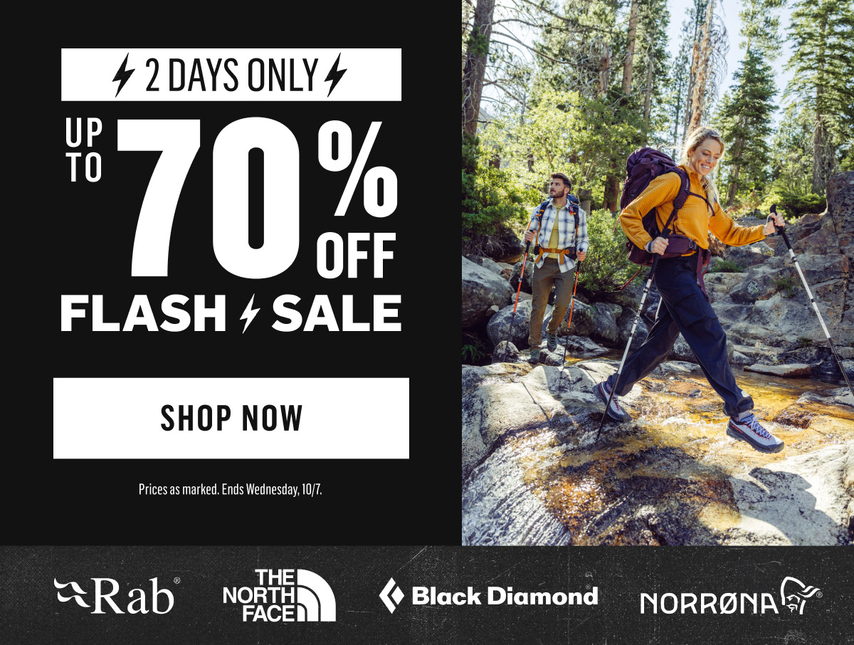2 days only: up to 70% off in the Flash Sale. Prices as marked, ends 10/7. Shop Now!
