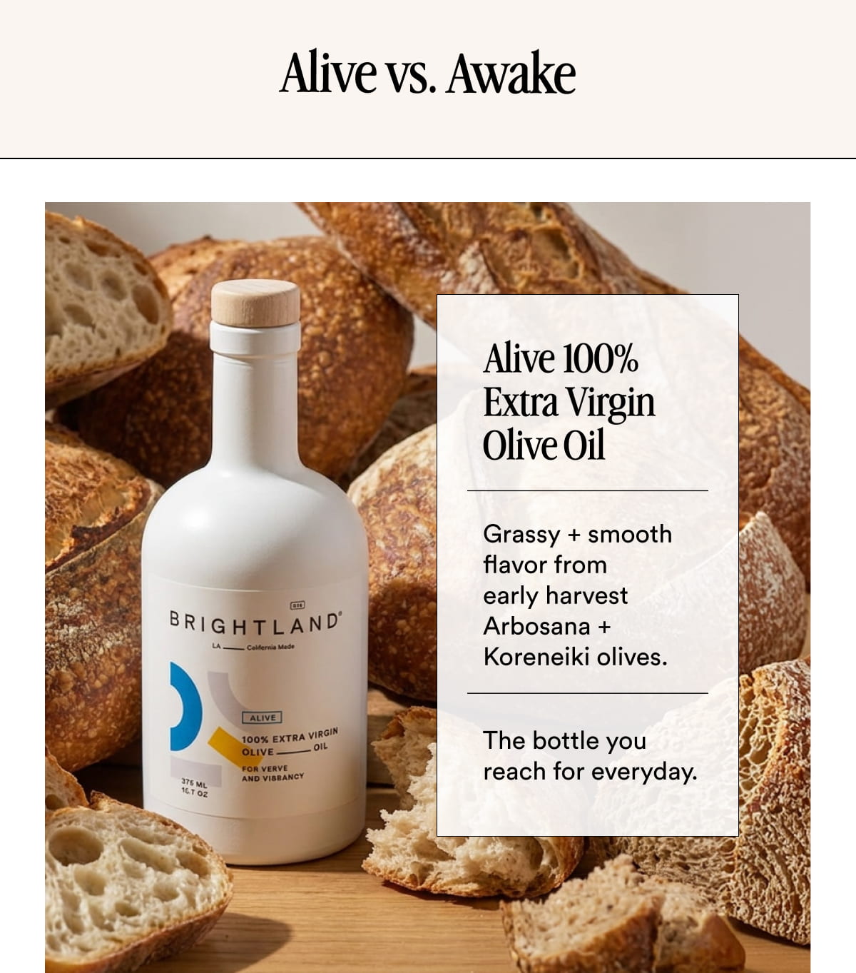 Alive vs. Awake
