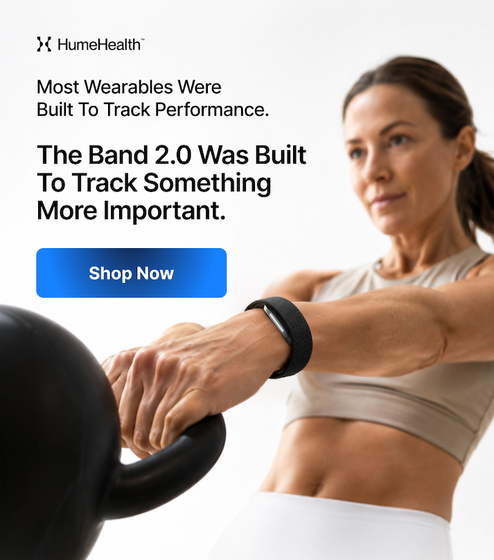 Most wearables track performance, this one was built to track something more important.