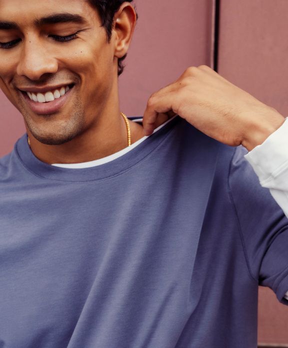 Everyday Cotton Blend Relaxed T-Shirt