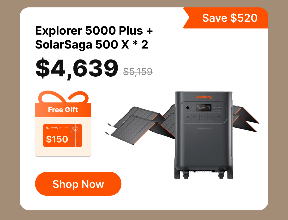 Explorer 5000 Plus + SolarSaga 500 X * 2