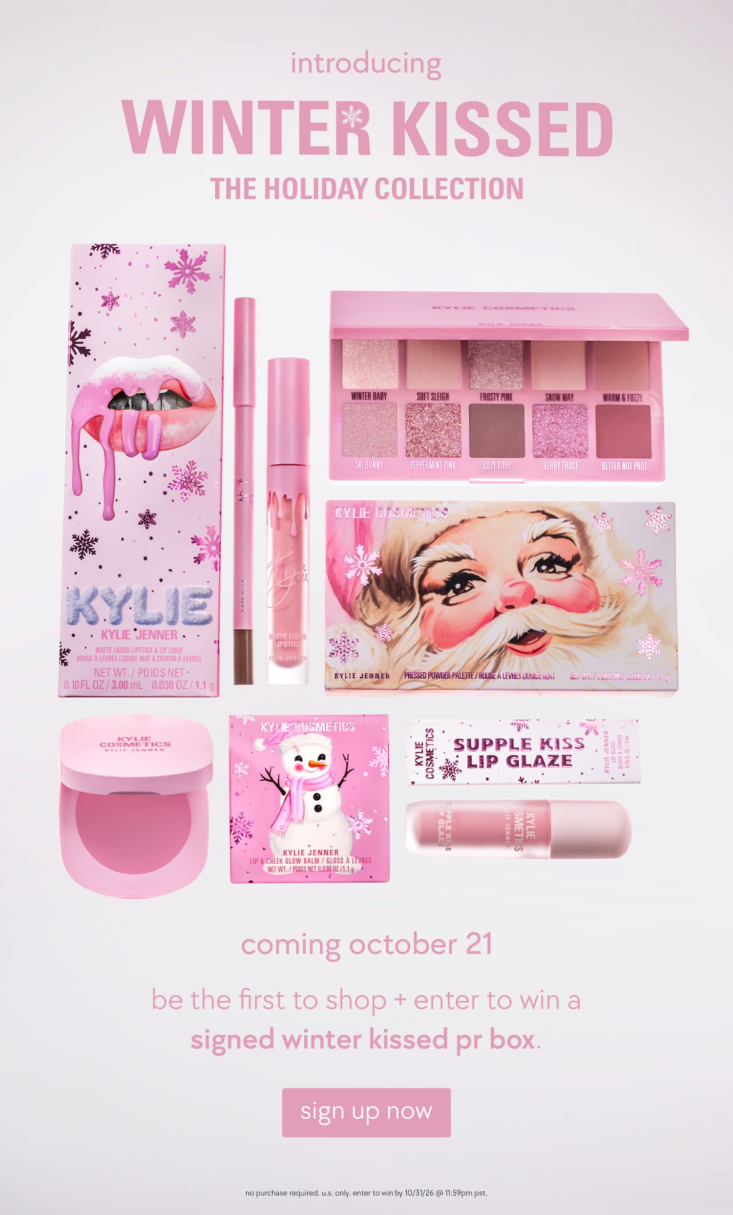 introducing: winter kissed - the holiday collection