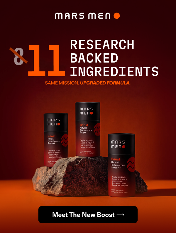 Boost upgraded from 8 to 11 research-backed ingredients. Meet the new Boost.