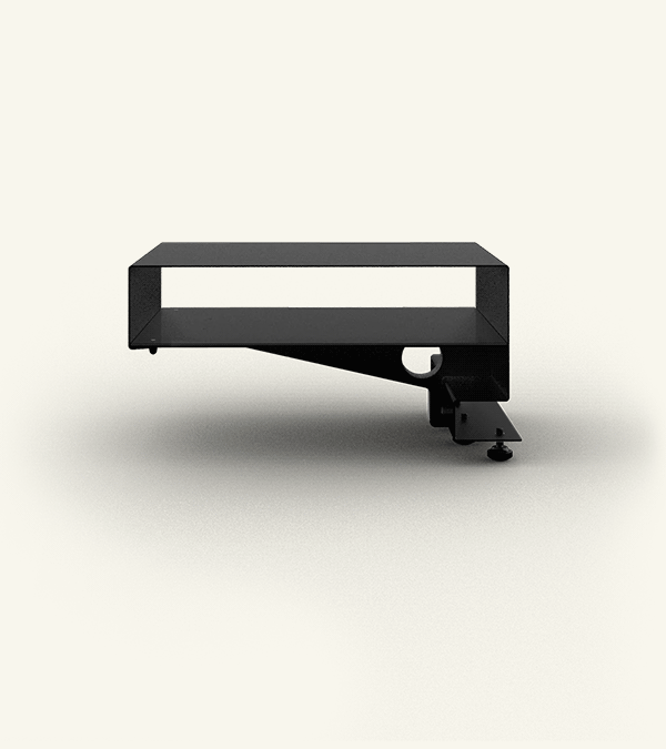 An eye-catchingly simple design developed to seamlessly complement The Bed Frame &mdash; available with optional power.