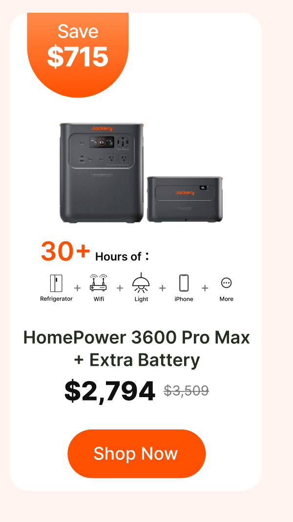 HomePower 3600 Pro Max+ Extra Battery