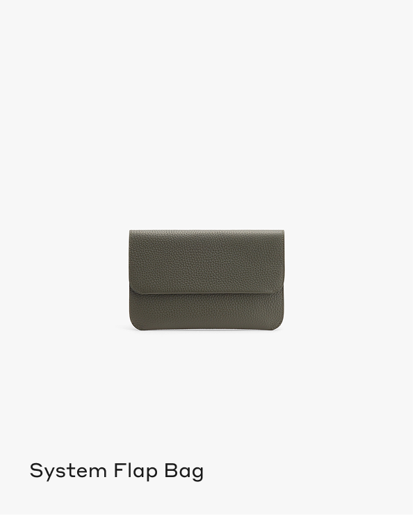 System Flap Bag Dark Olive