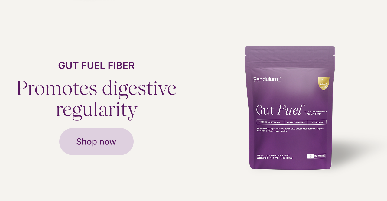 Gut Fuel Fiber. Promotes digestive regularity.