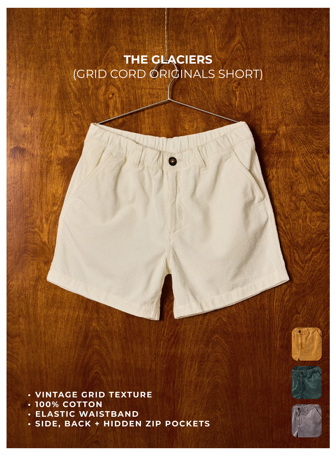 Grid Cord Originals Short: The Glaciers