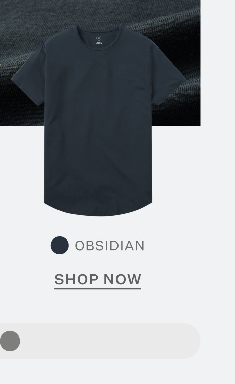 Crossover Active Tee - Obsidian