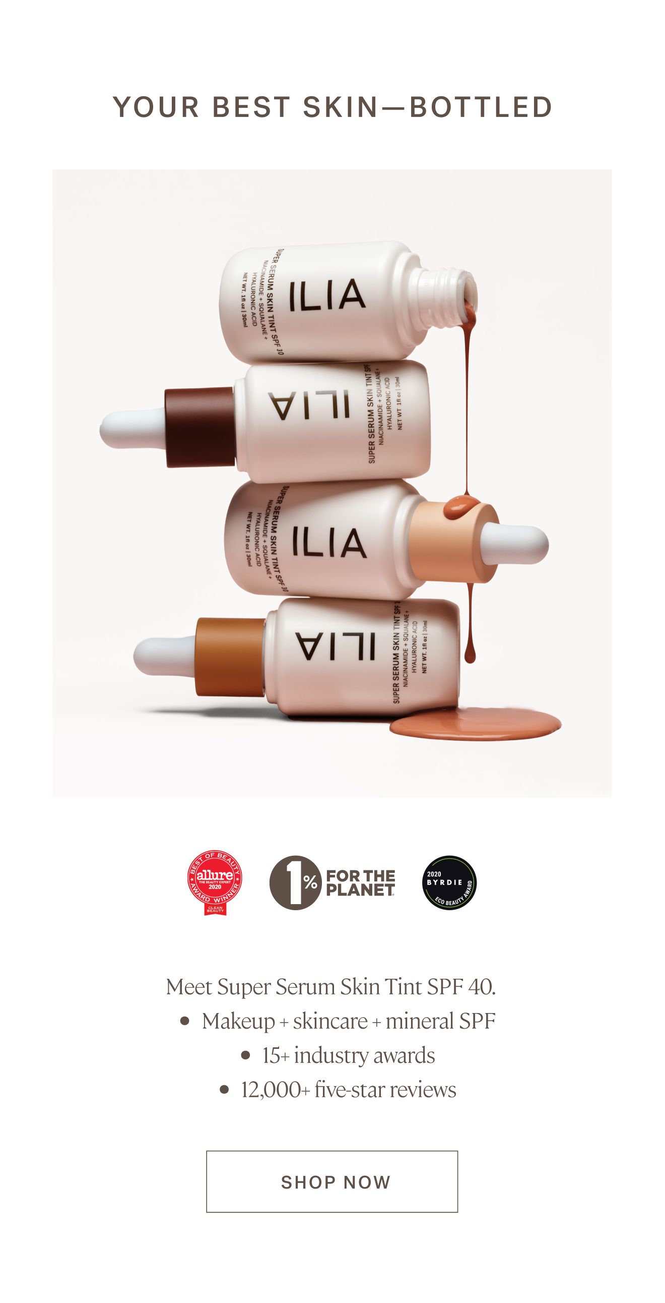 Your Best Skin - Bottled Super Serum Skin Tint SPF 40
