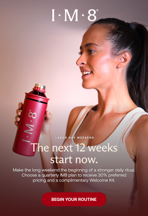 The next 12 weeks start now. Begin your routine.