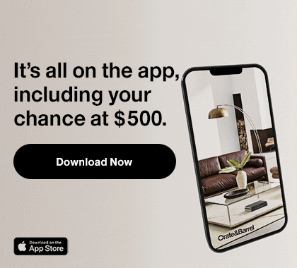 It's all on the app, including your chance at $500. Download Now. Download on the App store.