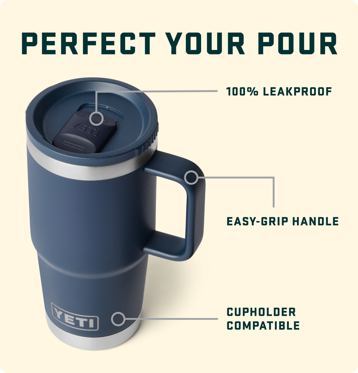 NEW: 100% Leakproof Rambler&reg; Travel Mug