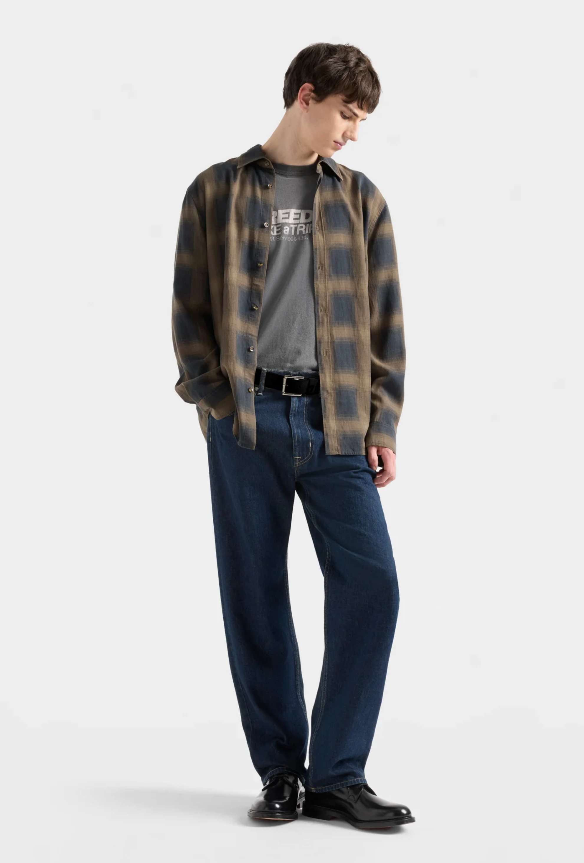 Shop Dark Wash Denim