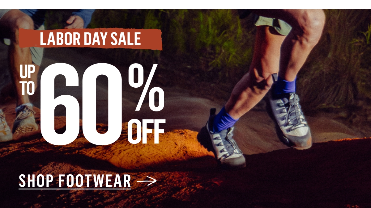 Labor Day Sale: Up to 60% Off. Shop Footwear