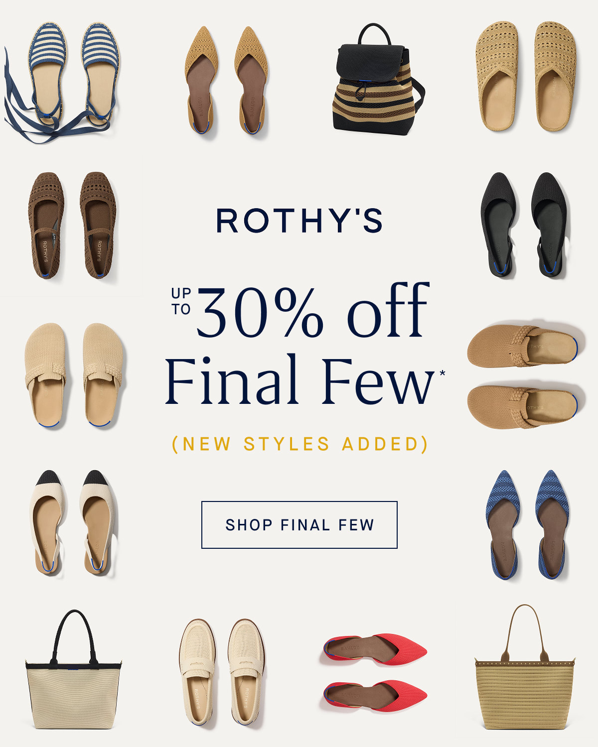 End of Season Up to 30% off Final Few* SHOP THE SALE