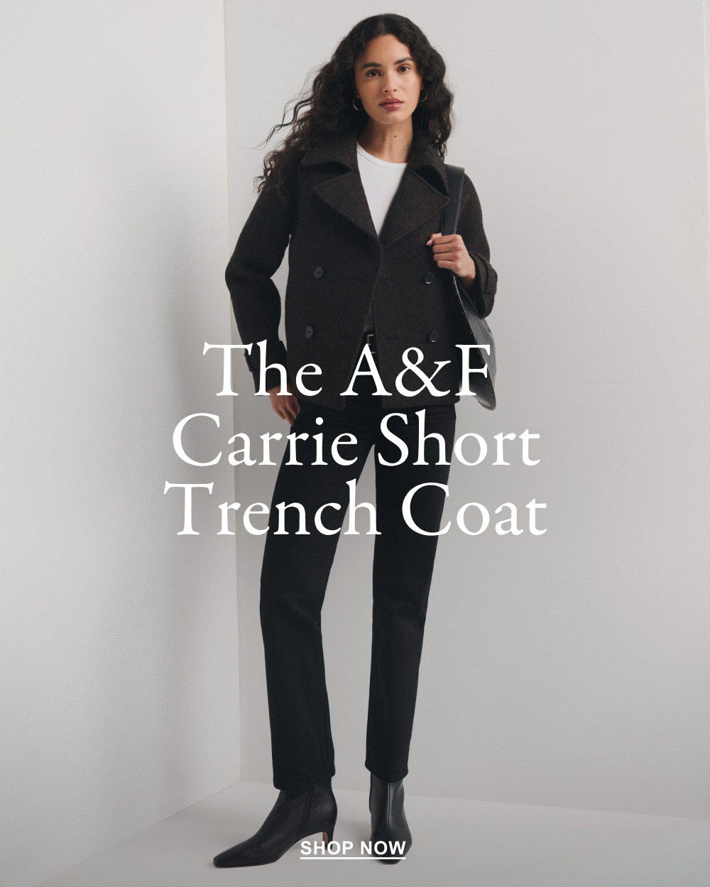 The A&F Carrie Short Trench Coat
