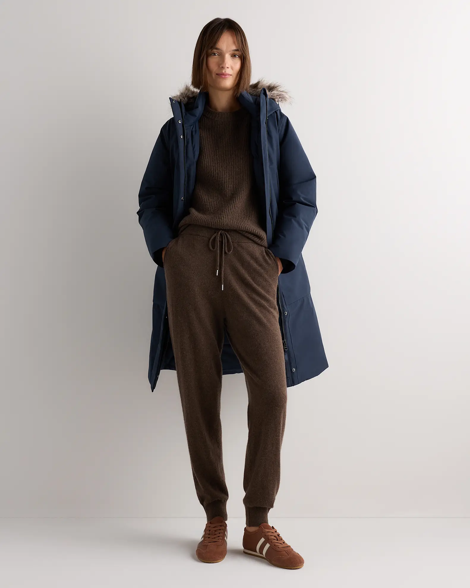 Responsible Down Hooded Long Parka