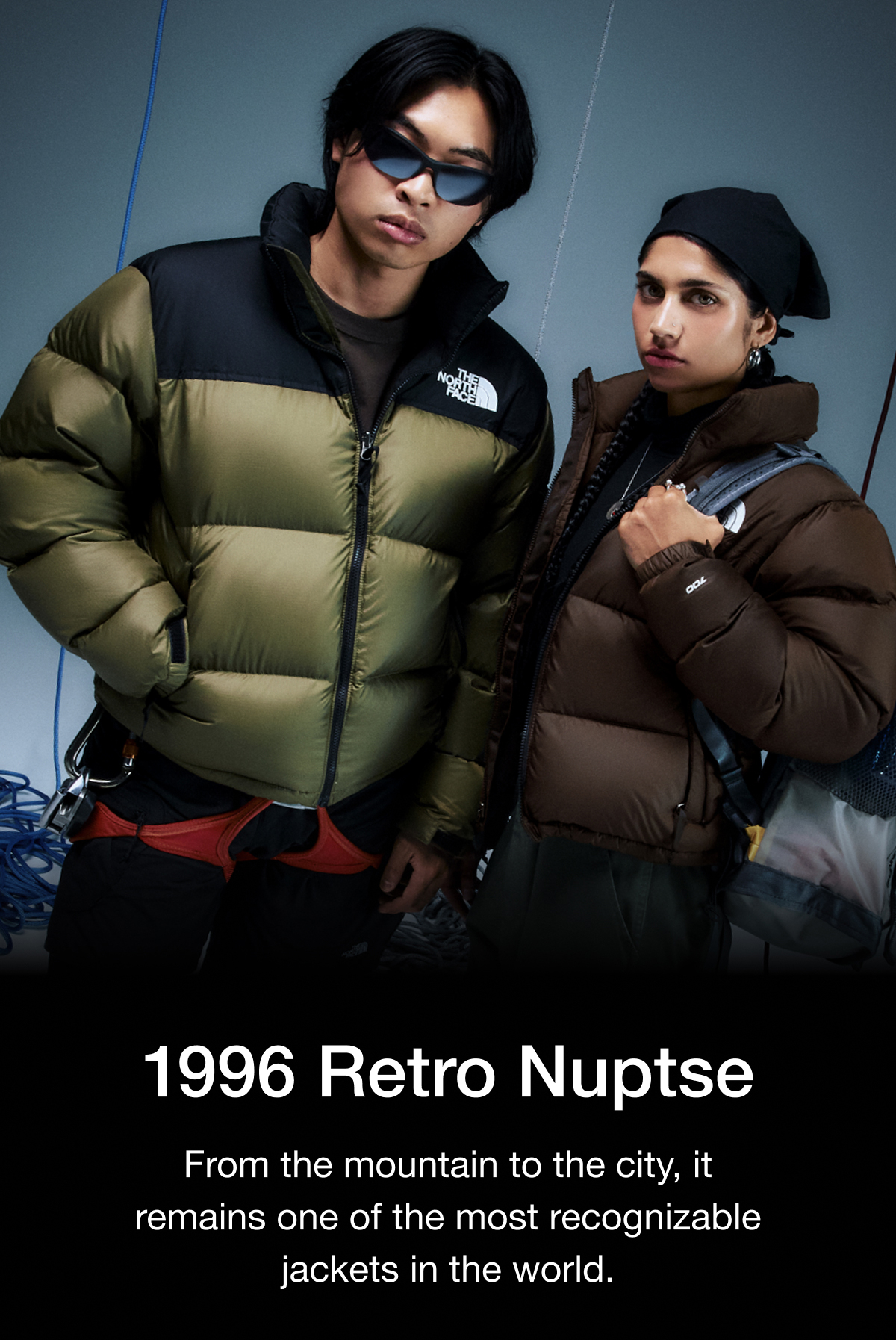 1996 Retro Nuptse. From the mountain to the city, it remains one of the most recognizable jackets in the world. 