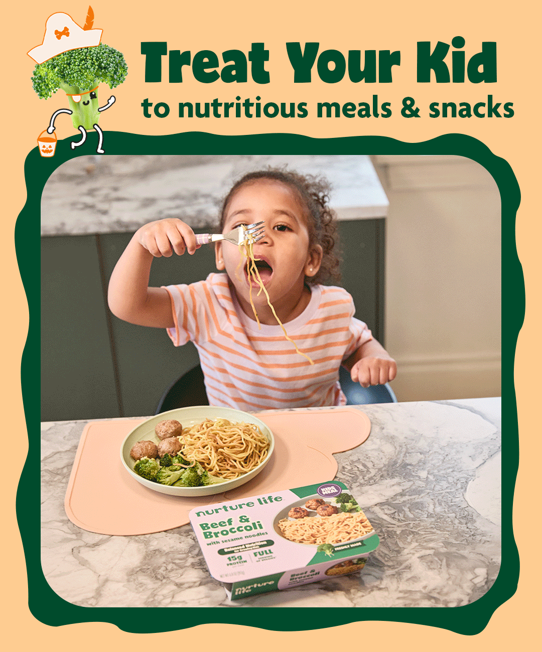 Treat your kid to nutritious meals and snacks