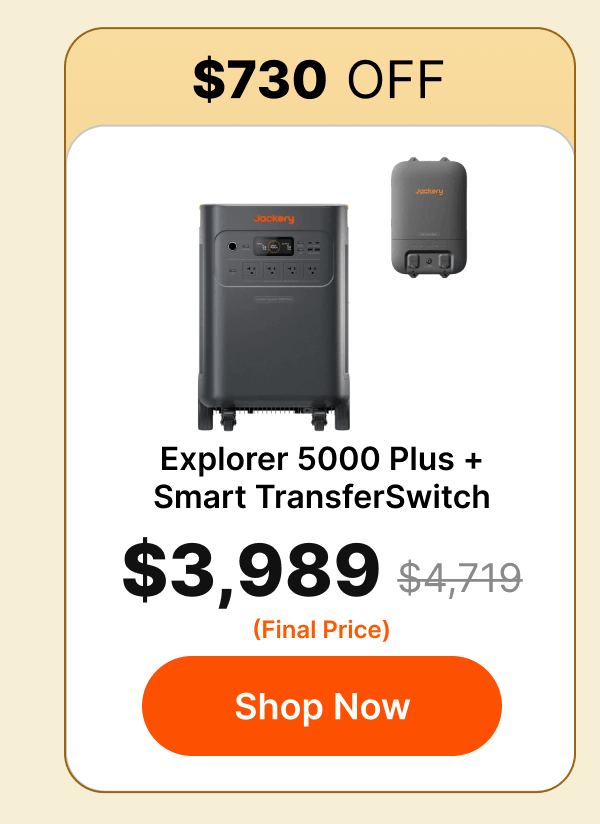 Explorer 5000 Plus +   Smart TransferSwitch
