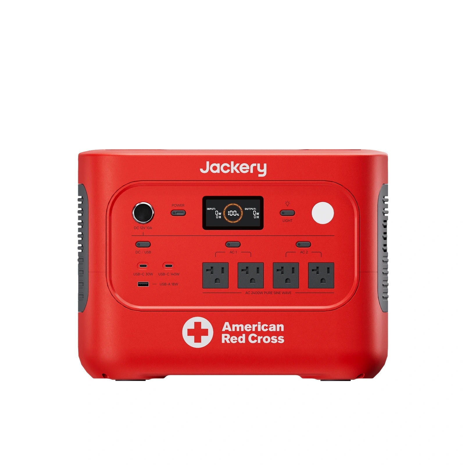 Image of Jackery HomePower  2000 Plus v2  Red Cross Edition