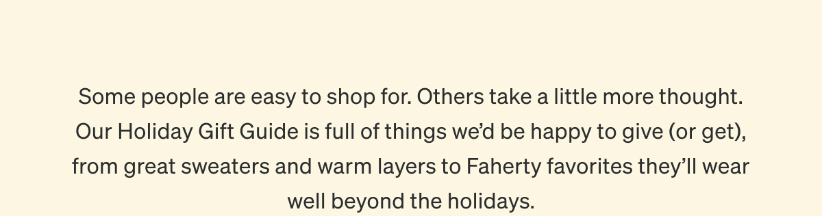 The Faherty Holiday Gift Guide