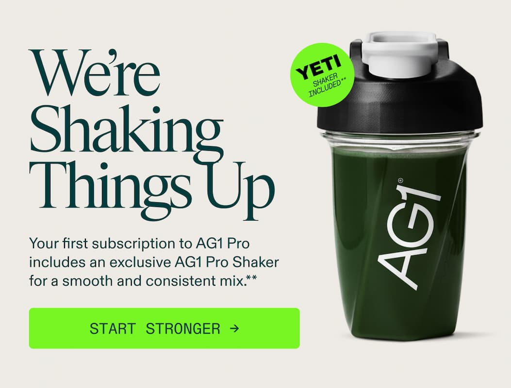 YETI Shaker included with subscription