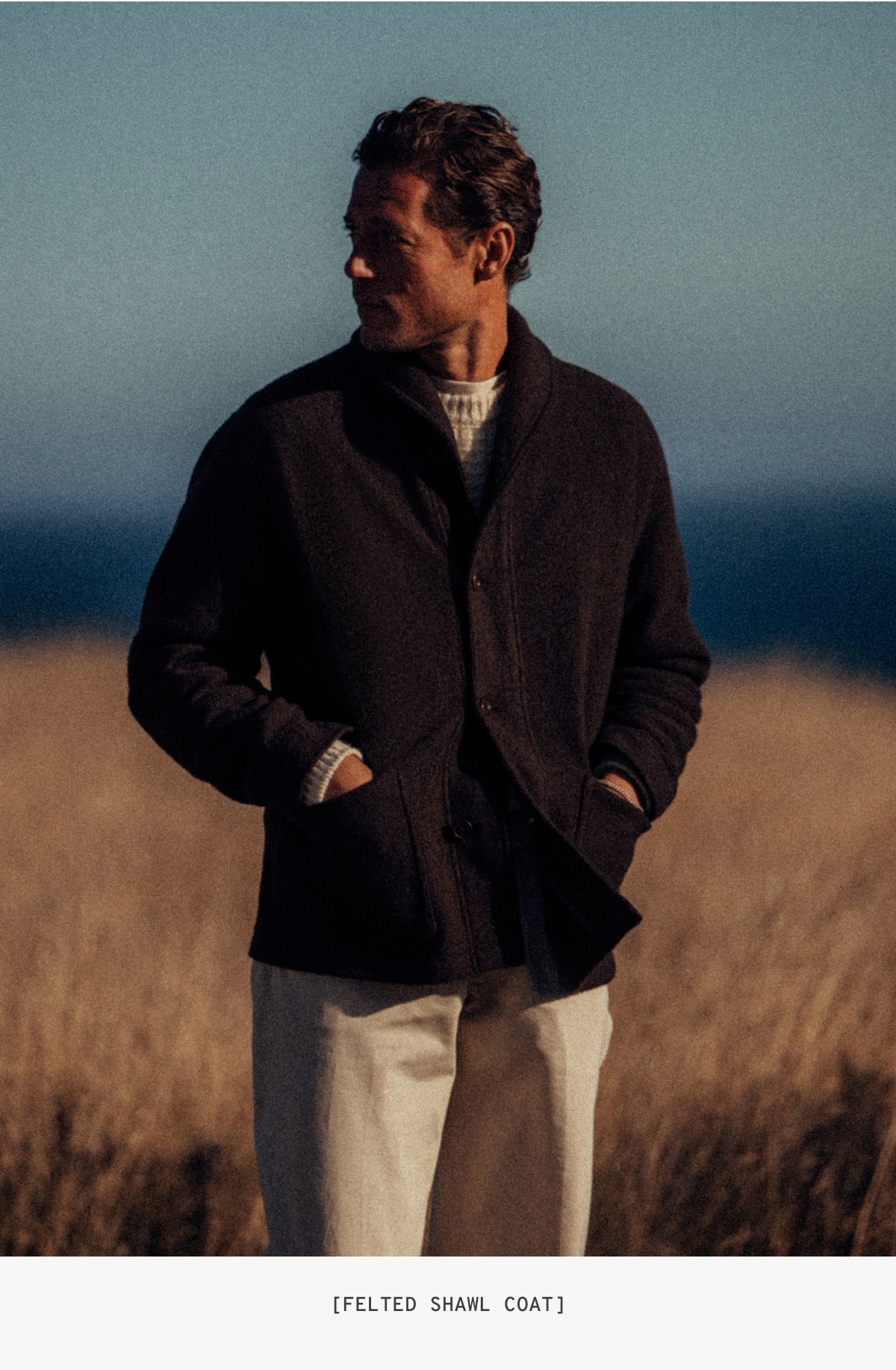 felted shawl coat