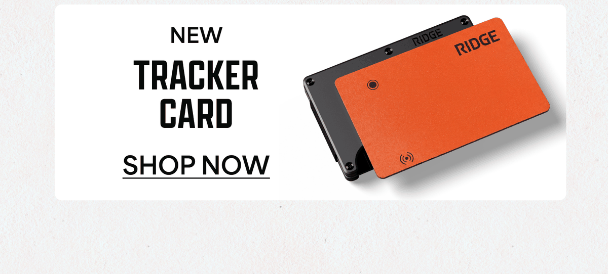 New: Tracker Card | Shop now