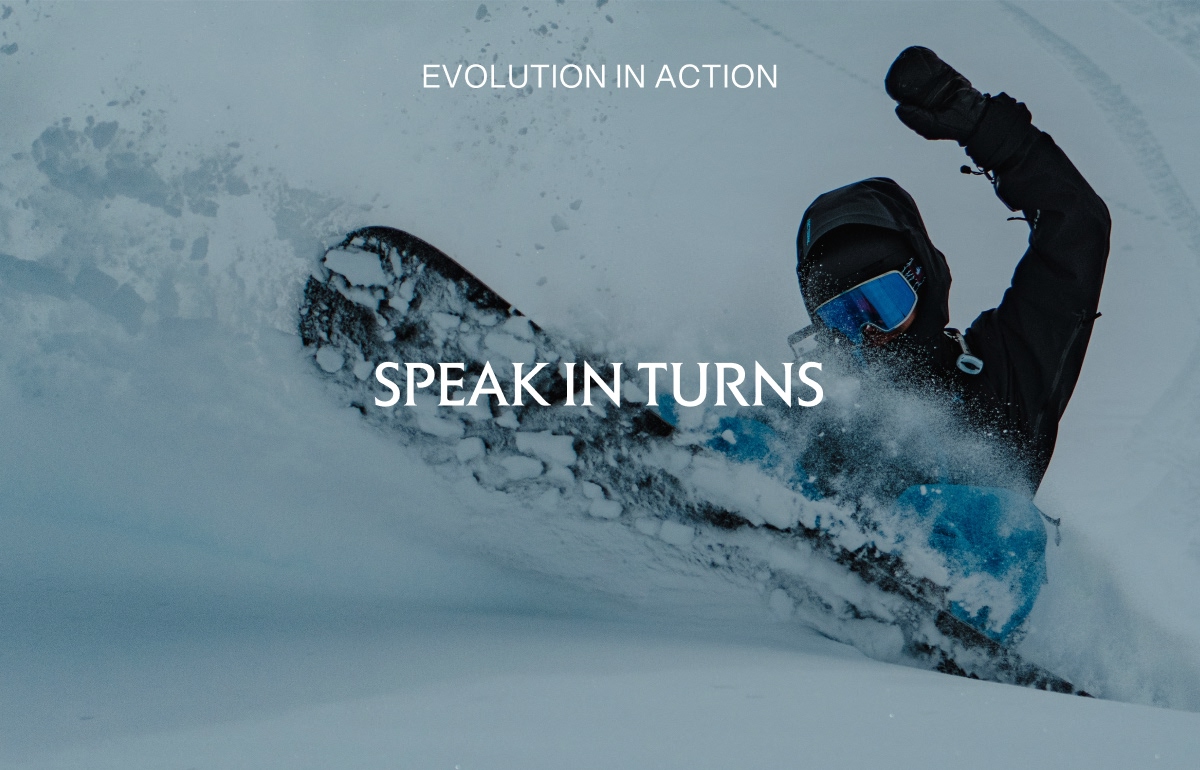 SPEAK IN TURNS
