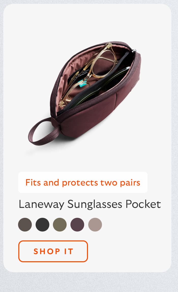 Laneway Sunglasses Pocket